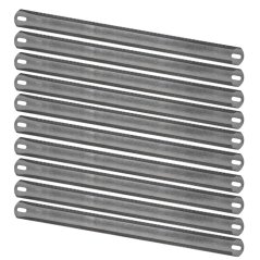 Obojstranné ručné pílové listy na kov, HCS, 300x25 mm, 18z, sada 10 ks