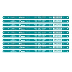 Hand hacksaw blades for metal, HSS FLEXIBLE, 300mm, 32 TPI, set of 1