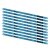Hand hacksaw blades for metal, HSS ALLHARD, 300mm, 18 TPI, set of 10